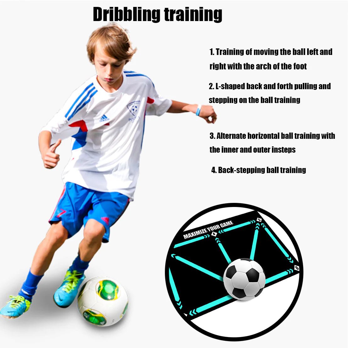 Football Training Mat for Skill Development - Wow Store