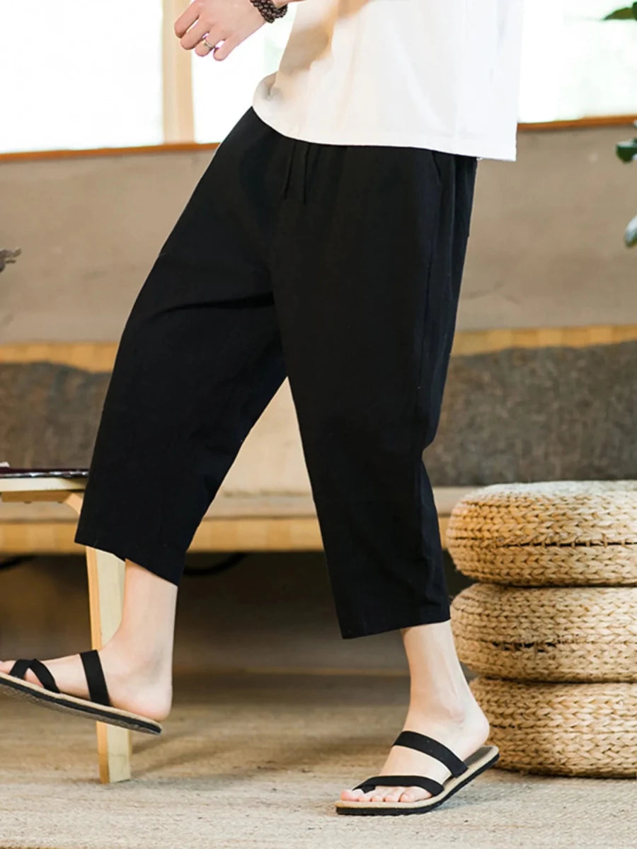 FortitudeWear Men's Drawstring Wide Leg Pants - WowStore.live