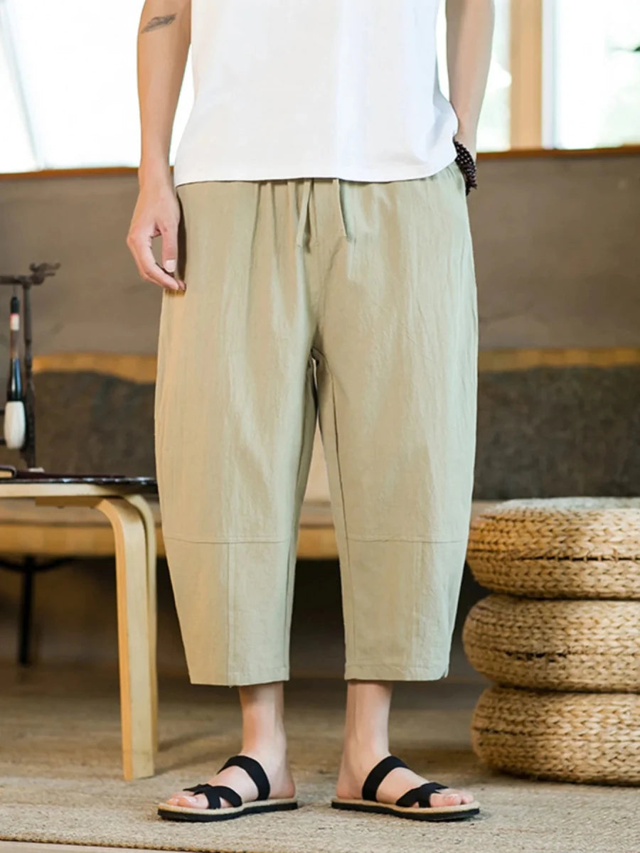 FortitudeWear Men's Drawstring Wide Leg Pants - WowStore.live