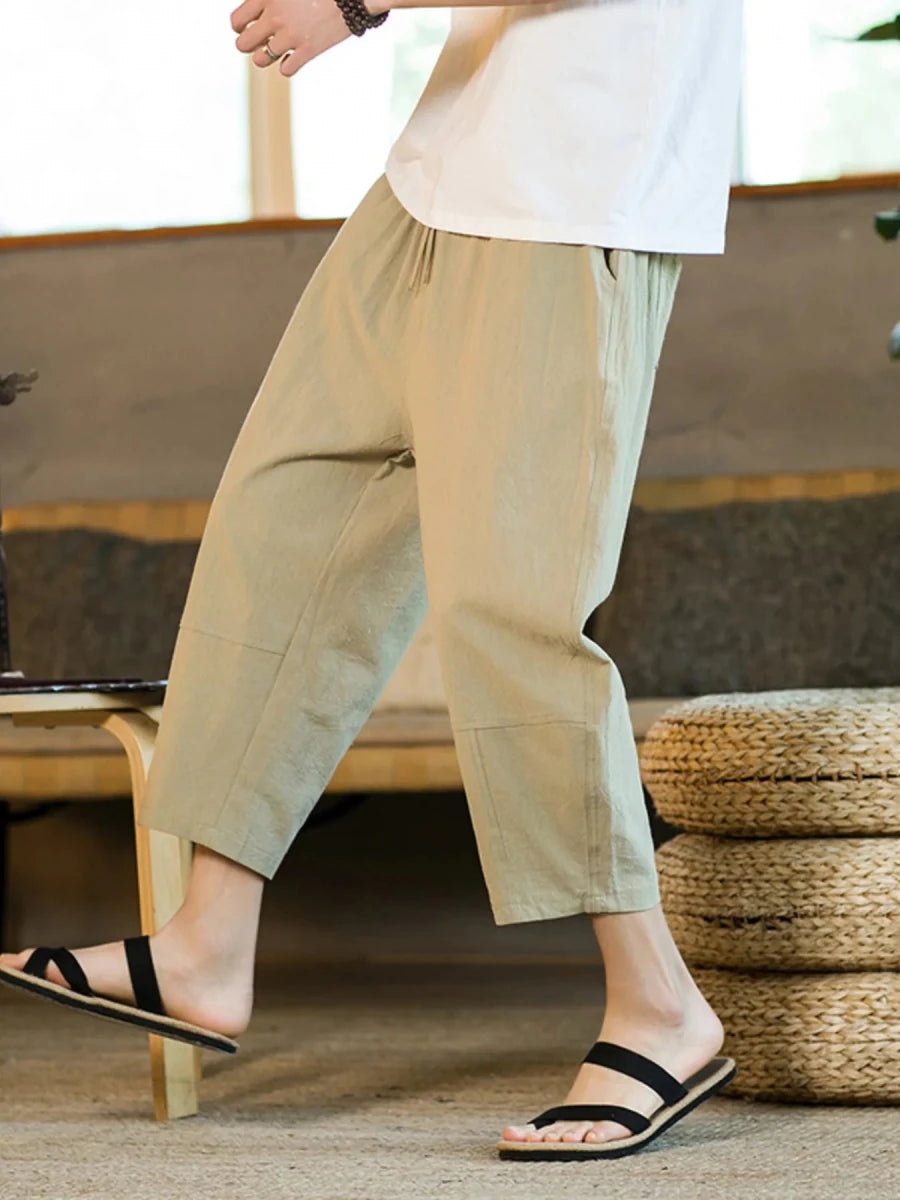 FortitudeWear Men's Drawstring Wide Leg Pants - WowStore.live