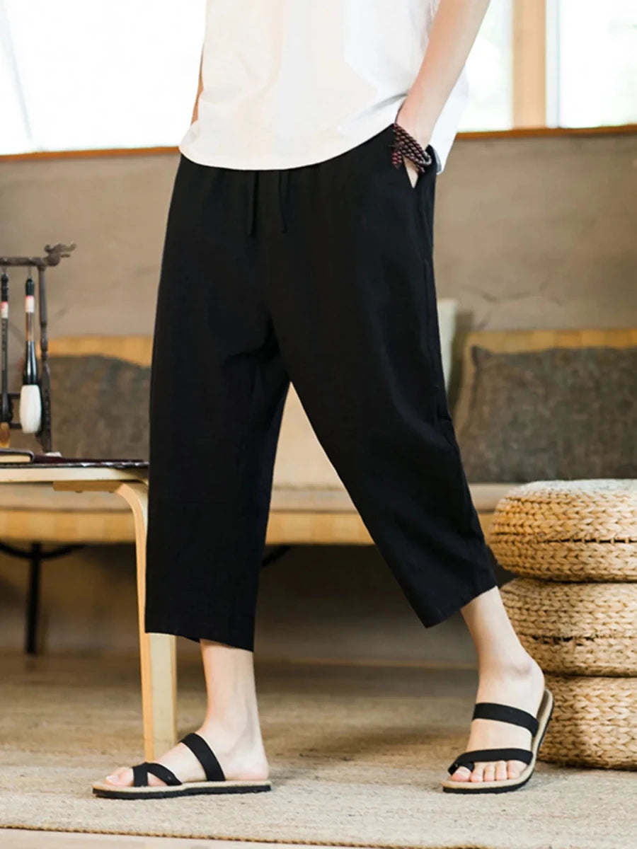 FortitudeWear Men's Drawstring Wide Leg Pants - WowStore.live