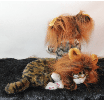 Funny Lion Mane Hat for Cats and Kittens - WowStore.live