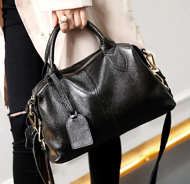 Genuine Leather Retro Handbag - Wow Store