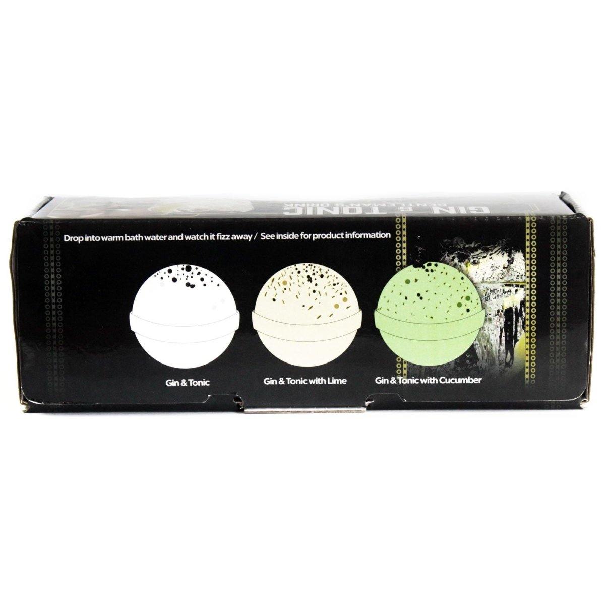Gin and Tonic Scented Bath Bomb Set - Fizzy Aromatic Bath Fizzer, 3 - Pack | wowstore.live - Wow Store