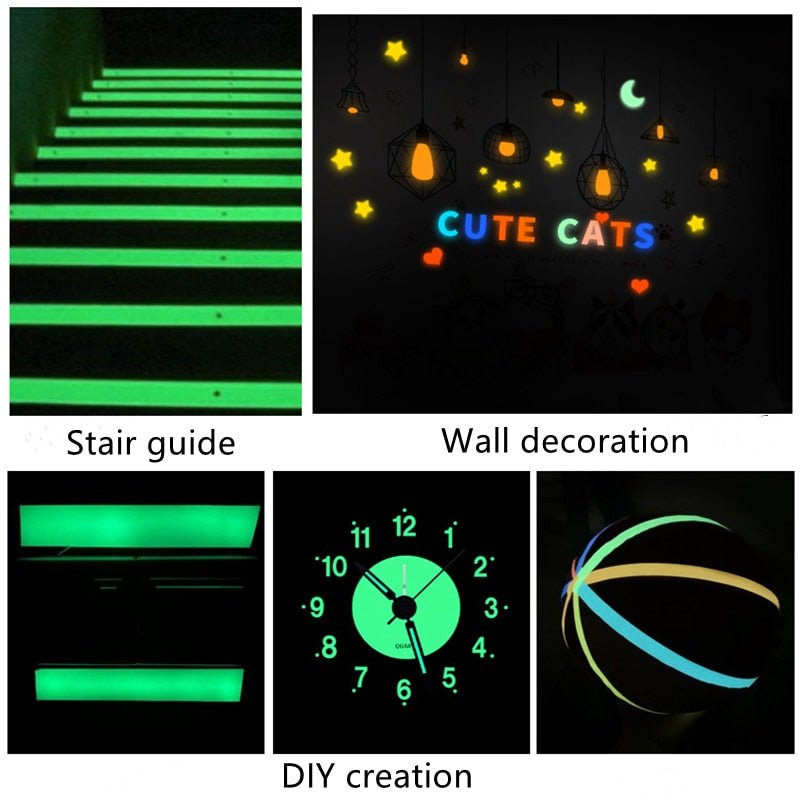Glow In The Dark Sticker Tape - Wow Store