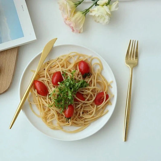 Gold Cutlery Set Stainless Steel - Wow Store
