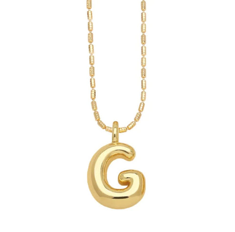 Gold - Plated 26 - Letter Pendant Necklace – Hip Hop Clavicle Chain - Wow Store