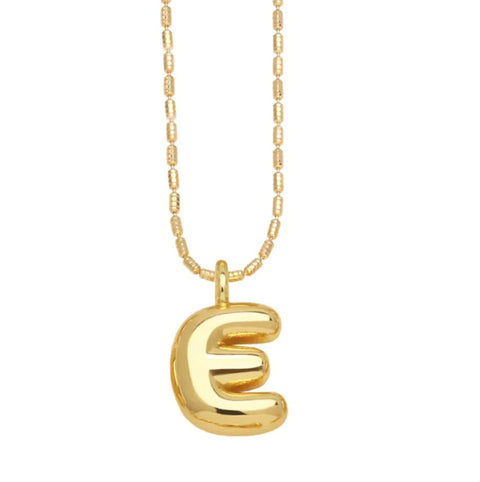 Gold - Plated 26 - Letter Pendant Necklace – Hip Hop Clavicle Chain - Wow Store