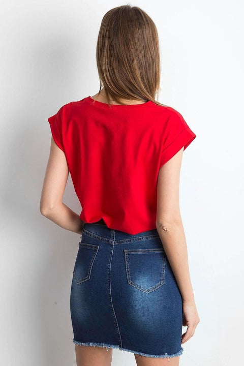 Graphic Cotton Casual T-Shirt Model 168468 - Comfortable Streetwear | wowstore.live - Wow Store