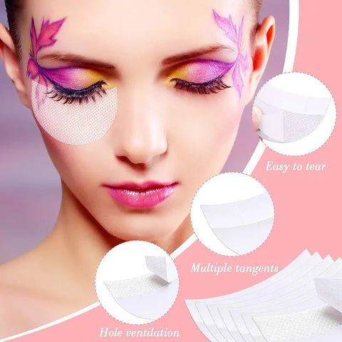 Half - Moon Shape Eyeshadow Patches for Makeup Residue - Wow Store