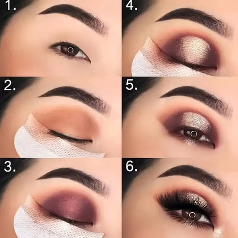 Half - Moon Shape Eyeshadow Patches for Makeup Residue - Wow Store