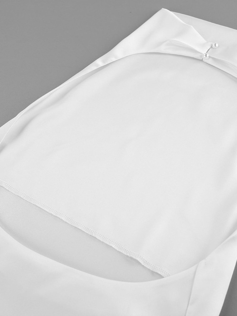 Halter Neck Satin Cami - Wow Store