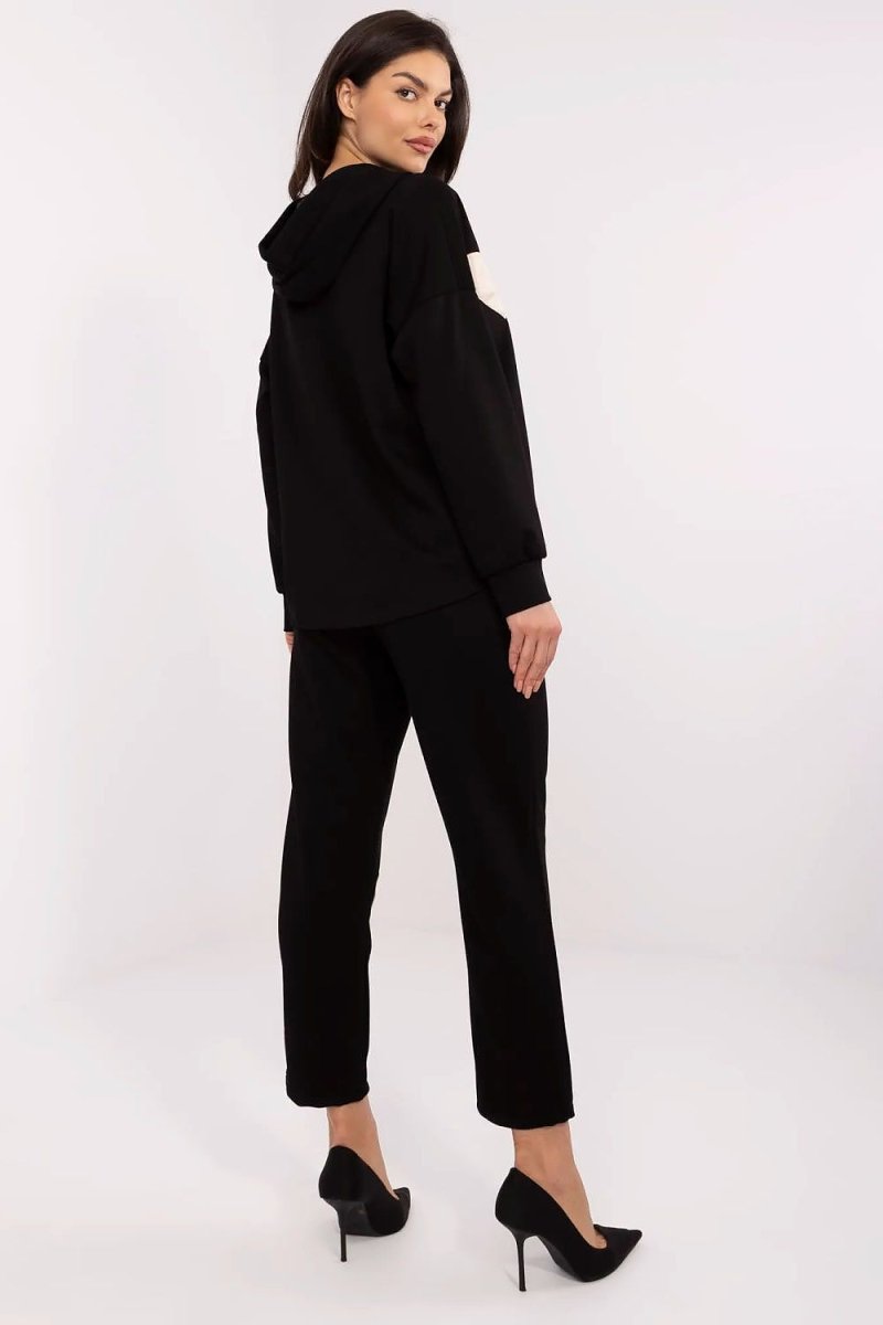 Heart - Detail Hooded Tracksuit Set 209695 - Italy Moda | Wow Store - Wow Store