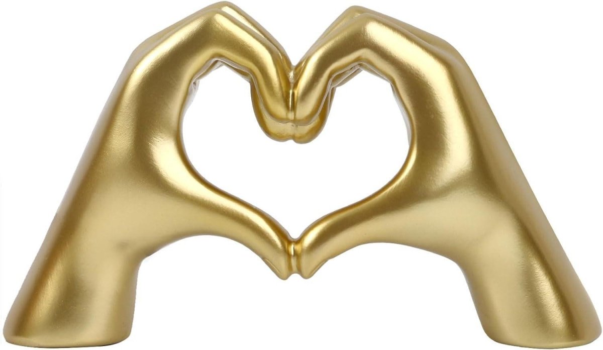 Heart Shaped Love Finger Statue - Wow Store