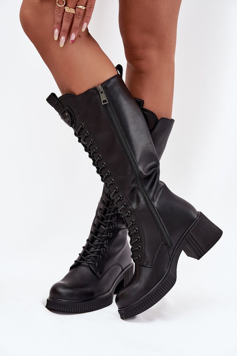 Heel boots model 217765 Step in style - Wow Store