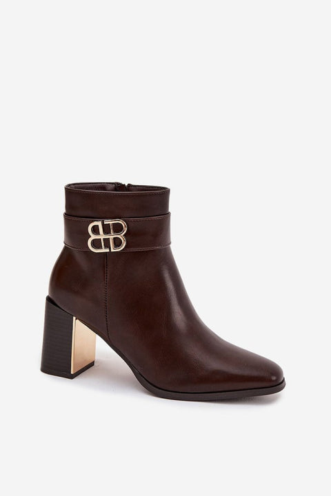 Heel boots model 220693 Step in style - Wow Store