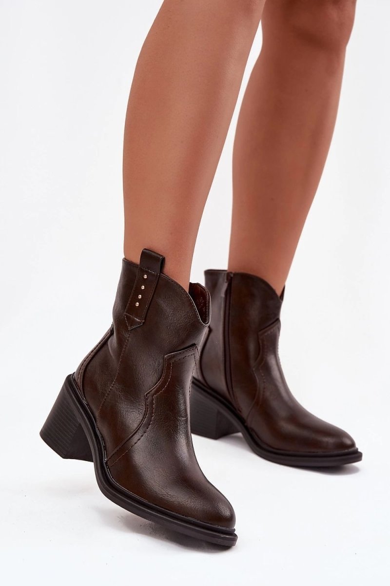 Heel boots model 221135 Step in style - Wow Store