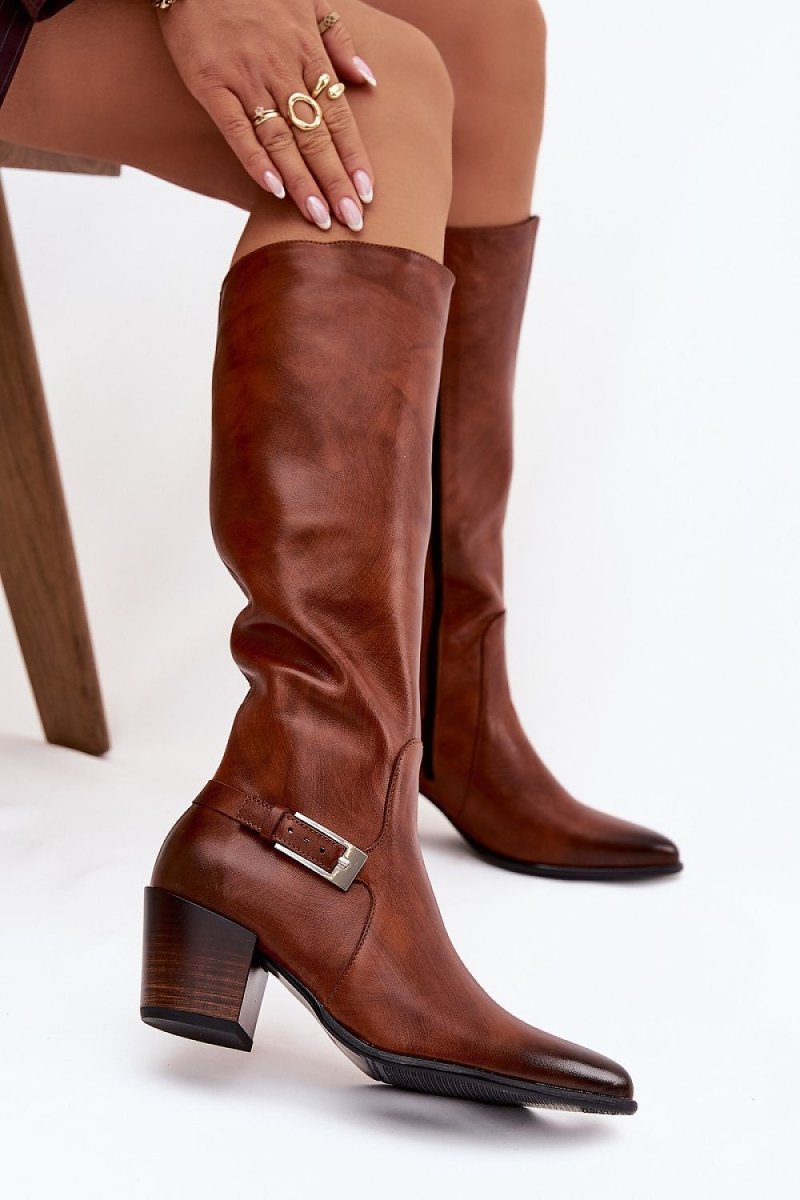 Heel boots model 221523 Step in style - Wow Store