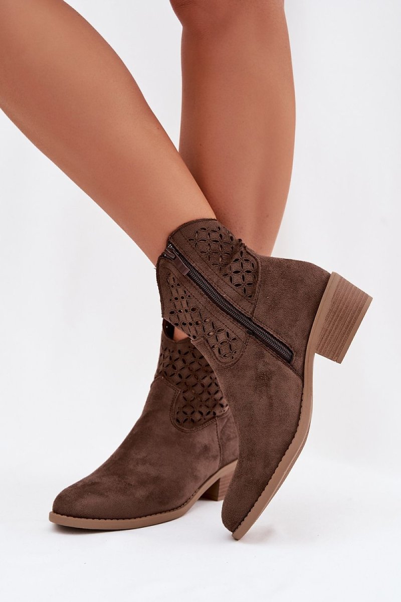 Heel boots model 224707 Step in style - WowStore.live