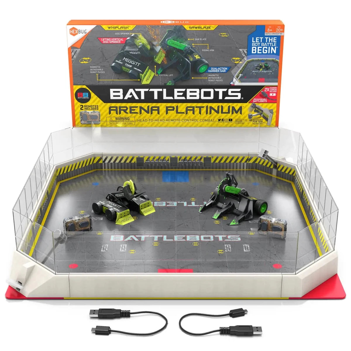 HEXBUG BattleBots Arena Platinum Multiplayer Set - Remote Control Robot Fighting Toy | wowstore.live - Wow Store