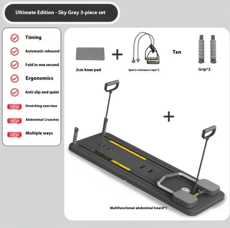 Household Abdominal Wheel Fitness Board - Wow Store