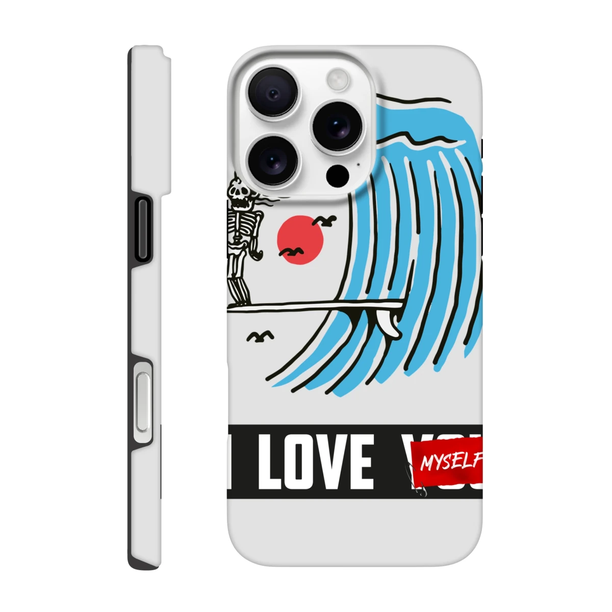 I Love Myself Wave Case — iPhone 16 Series | Spring 2026 - Wow Store