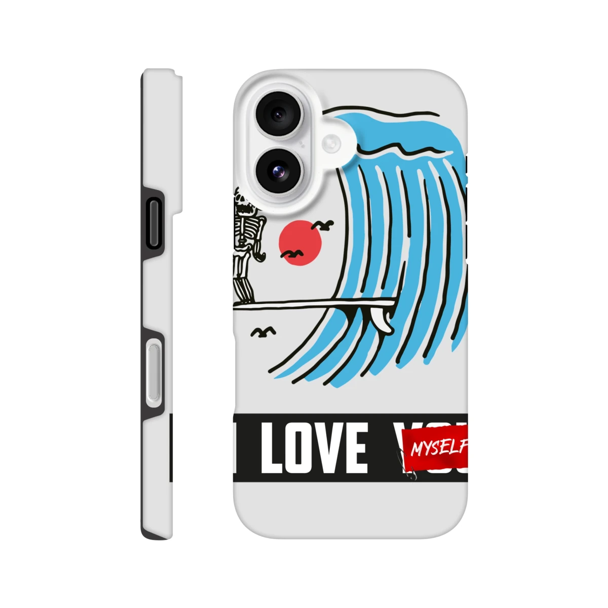I Love Myself Wave Case — iPhone 16 Series | Spring 2026 - Wow Store