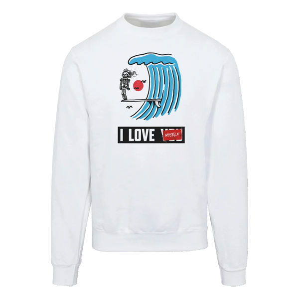 I Love Myself Wave Premium Crewneck | Spring 2026