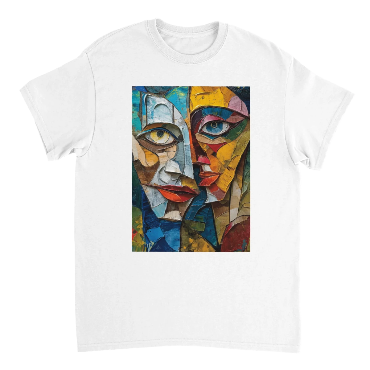 I Love Myself Wave Tee — Gildan 5000 White | Spring 2026 - Wow Store