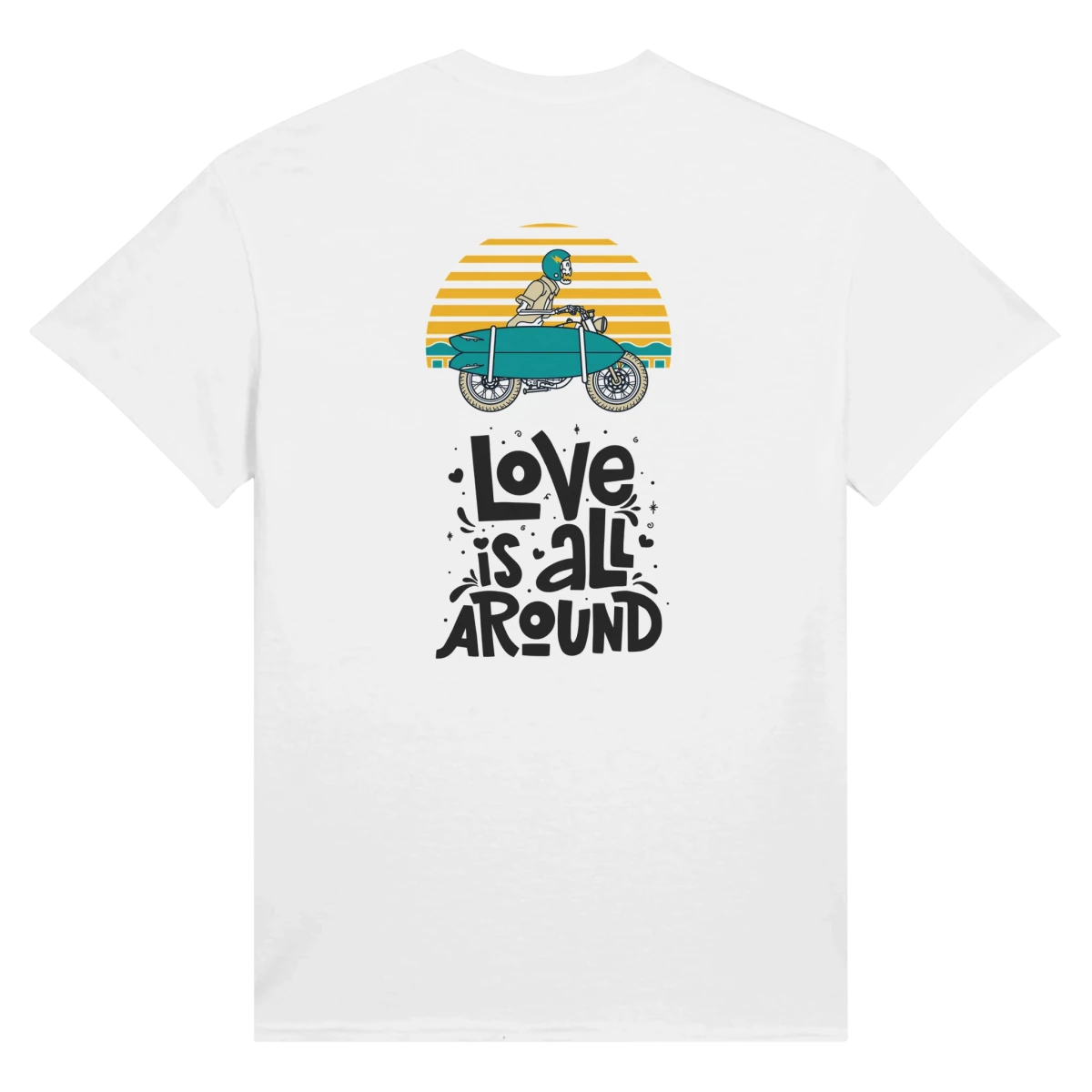 I Love Myself Wave Tee — Ultra Cotton Gildan 2000 | Spring 2026 - Wow Store