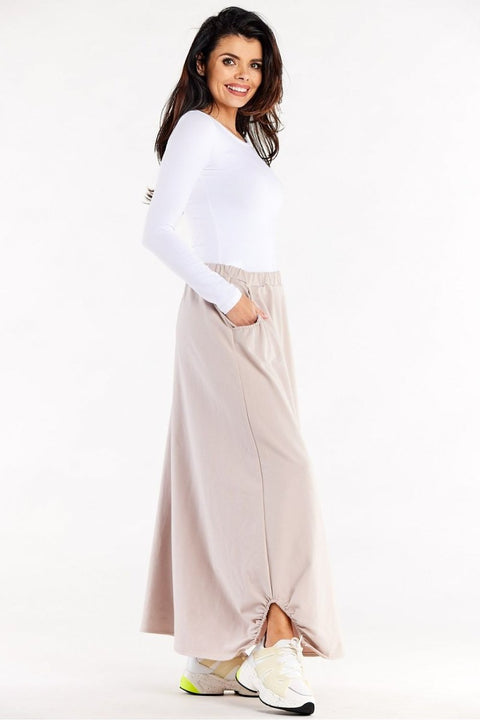 Infinite You Elegant Long Skirt Model 188064 - Versatile Maxi Skirt for Women | wowstore.live - Wow Store