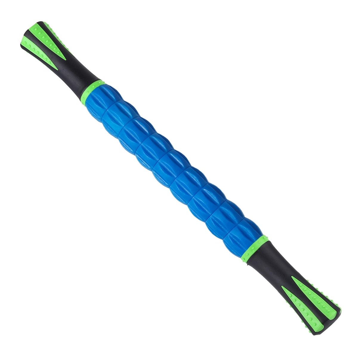 INSCOOL Massage Roller StickMuscle Roller Stick for AthletesLiposuction Massage Roller for Lymphatic Drainage for Relief Muscle SorenessTrigger PointsHelp Runner LegsBack Recovery(Green & Blue) - WowStore.live