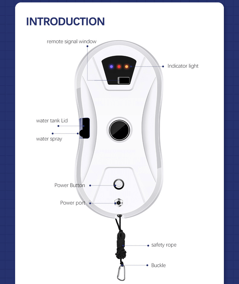 Intelligent Automatic Window Cleaning Robot - WowStore.live