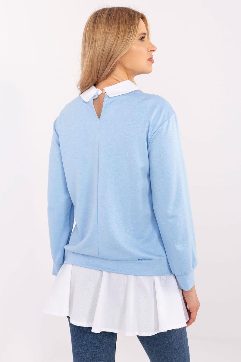 Italy Moda Blouse Model 208153 - Elegant Contemporary Women's Top | wowstore.live - Wow Store