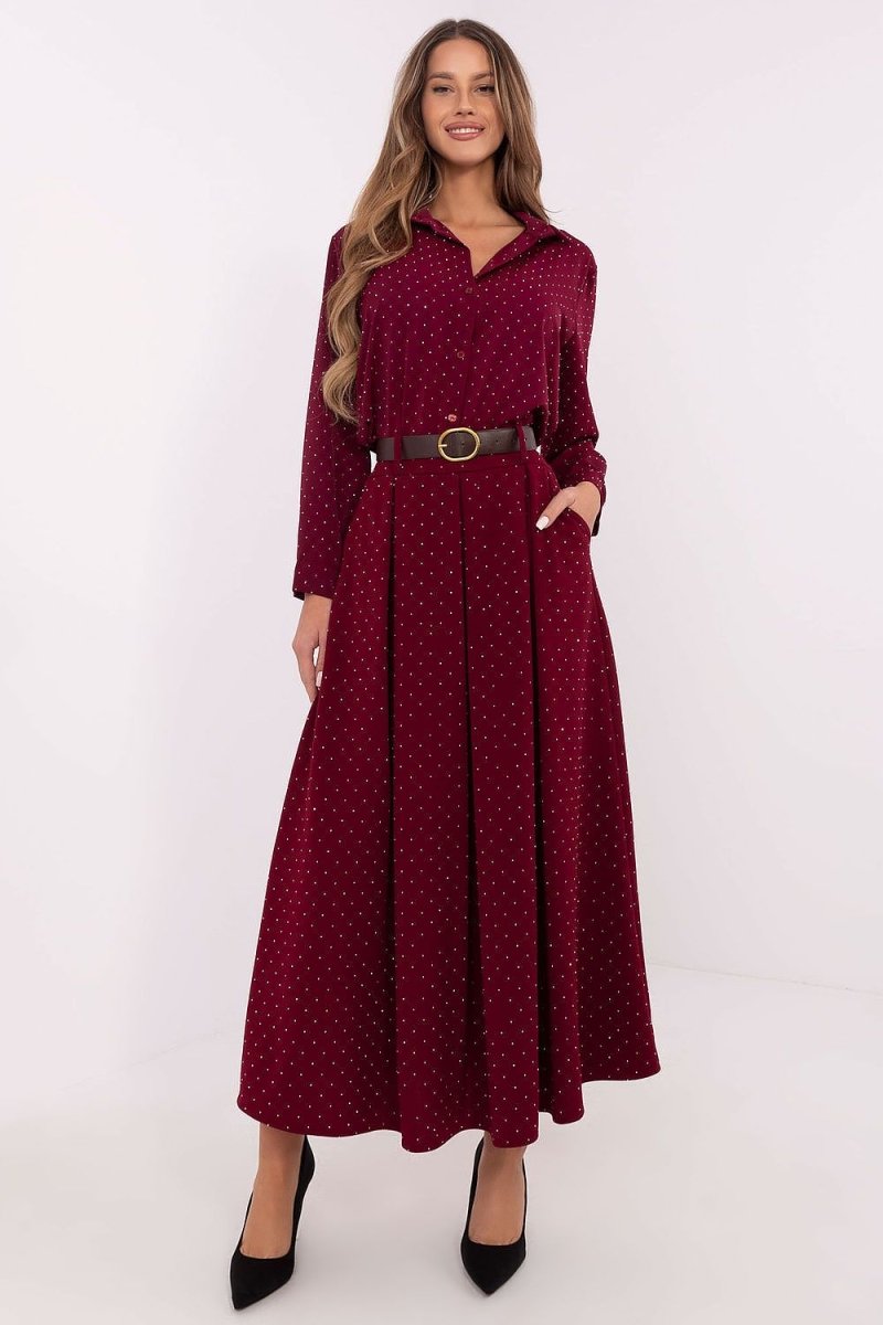 Italy Moda Elegant Long Skirt Model 203953 - Chic Italian Design | wowstore.live - Wow Store