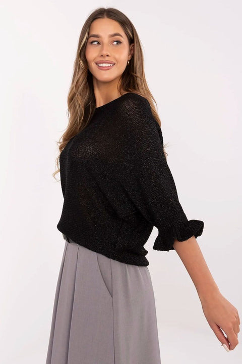 Italy Moda Knit Jumper Model 209402 - Chic Italian Style Knitwear | wowstore.live - Wow Store