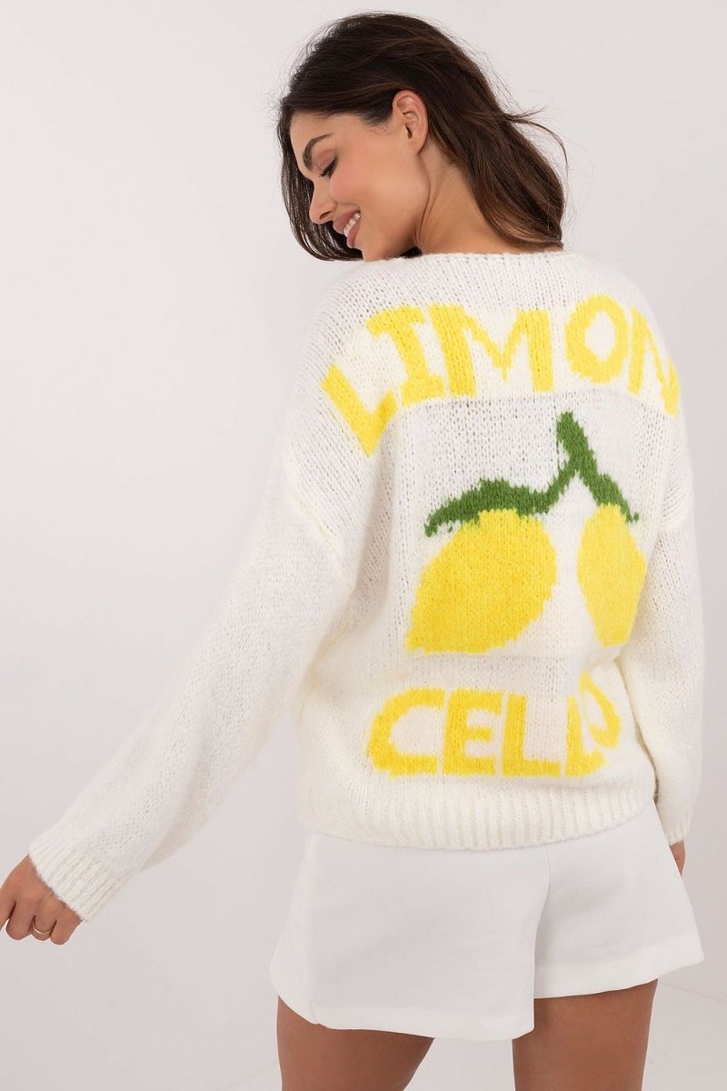 Italy Moda Women's Knit Cardigan Model 200478 - Stylish Open Front Layering Piece | wowstore.live - Wow Store