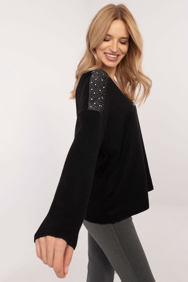 Italy Moda Women's Knitted Jumper Model 202741 - Elegant Casual Sweater | wowstore.live - Wow Store