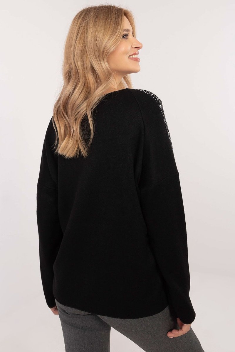 Italy Moda Women's Knitted Jumper Model 202741 - Elegant Casual Sweater | wowstore.live - Wow Store