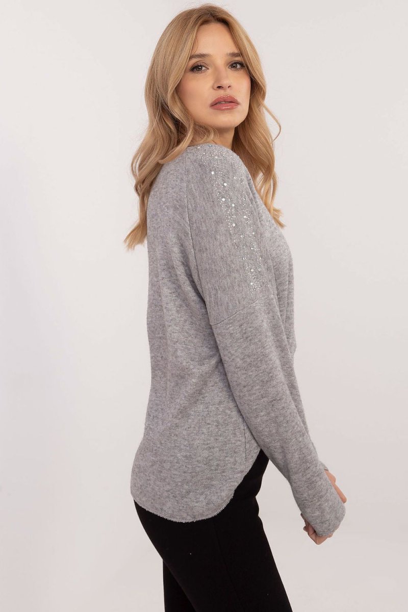 Italy Moda Women's Knitted Jumper Model 202741 - Elegant Casual Sweater | wowstore.live - Wow Store