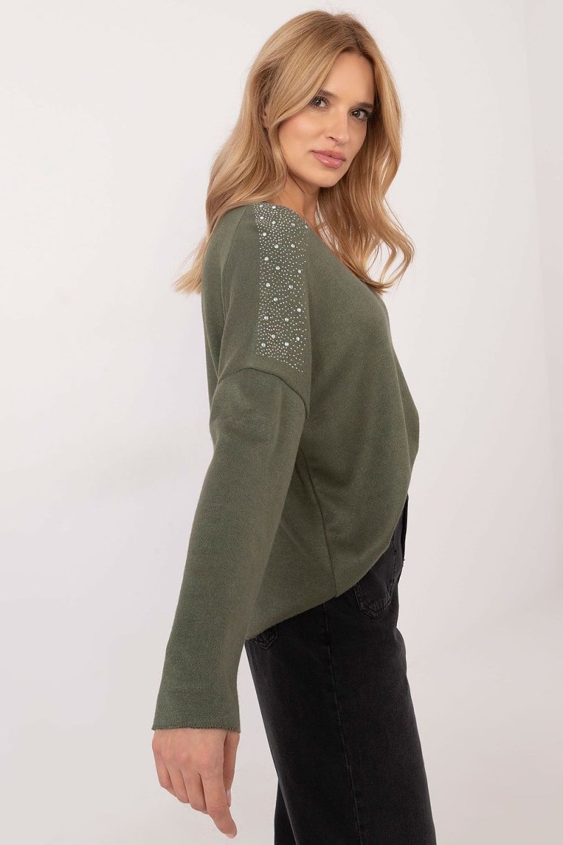Italy Moda Women's Knitted Jumper Model 202741 - Elegant Casual Sweater | wowstore.live - Wow Store