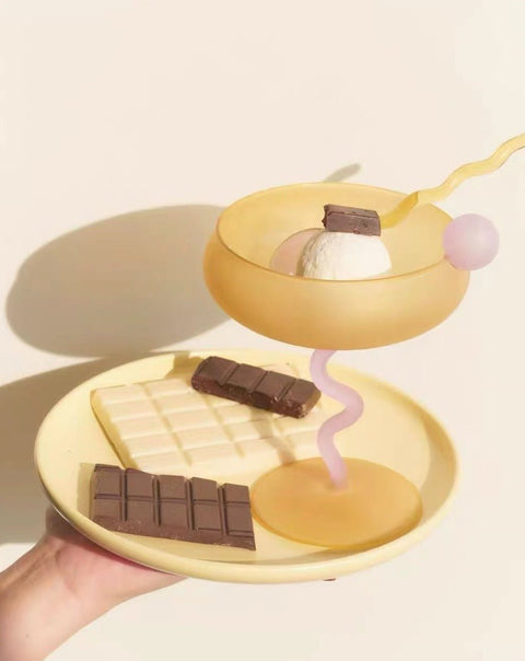 Jelly Bean Wine Glass - Whimsical Eclectic Dopamine Cocktail Coupe - Wow Store