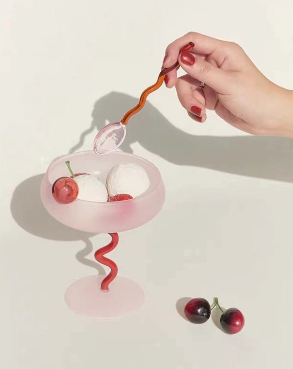 Jelly Bean Wine Glass - Whimsical Eclectic Dopamine Cocktail Coupe - Wow Store