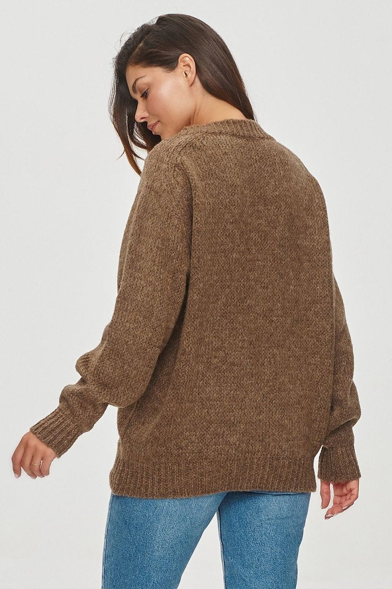 Jumper model 201798 Makadamia - Wow Store
