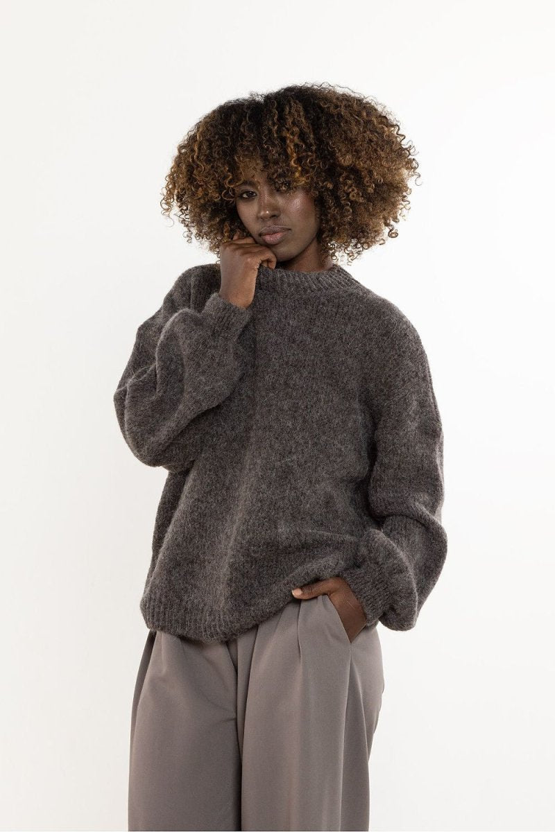Awama Wool & Mohair Jumper | Warm & Stylish