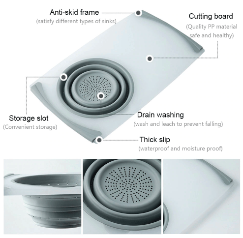 Kitchen Plastic Chopping Board - Wow Store