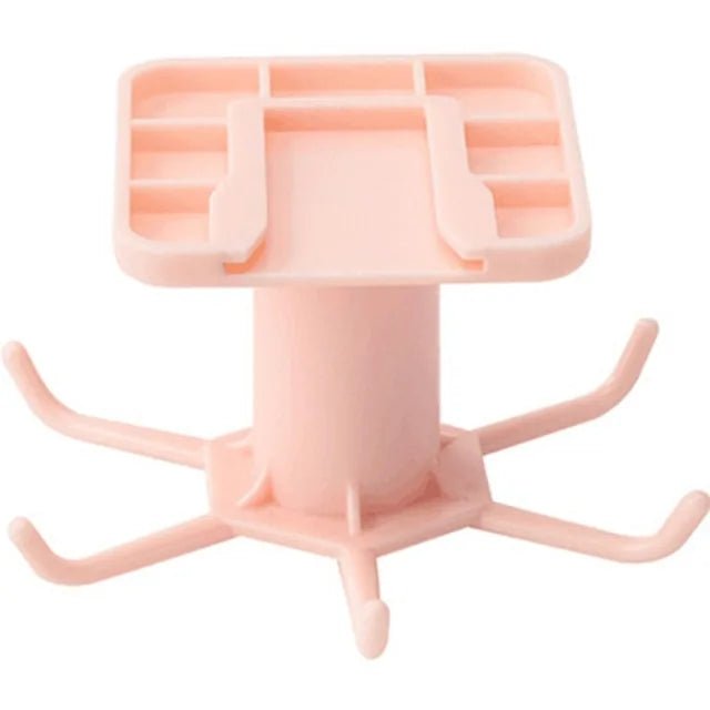 Kitchen Rotary Hook Wall Mounted Storage Rack - Wow Store