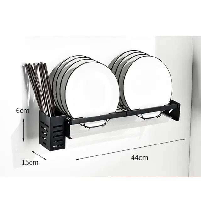Kitchen Wall Mounted Dish Drying Rack - Wow Store