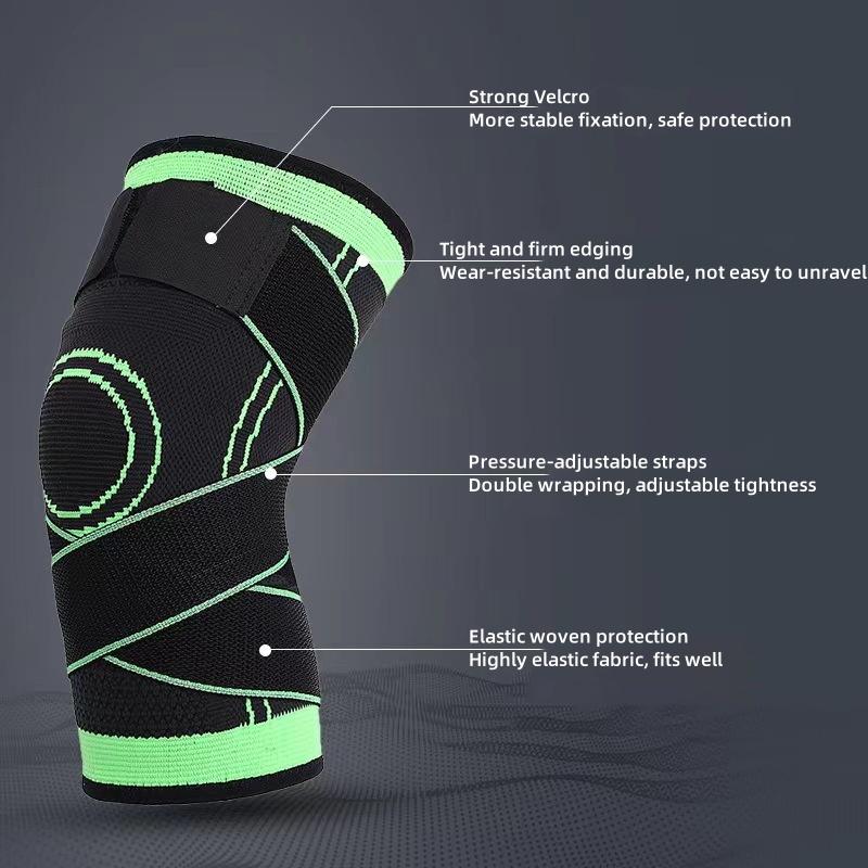 Knitted Strap Sports Knee Pads - Wow Store