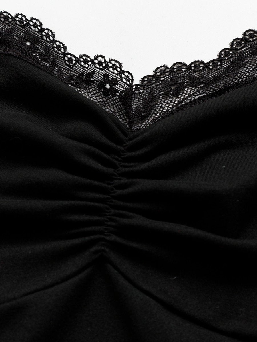 Lace Halter Neck Cami - Wow Store